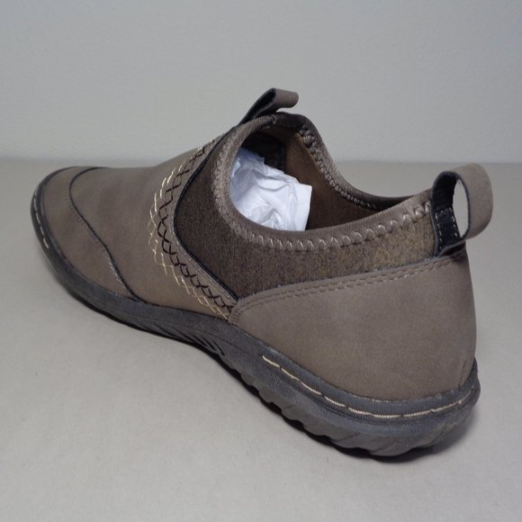 Jambu JBU Size 9 M LUCKY Taupe Loafers New Women's Shoes - Picture 8 of 15